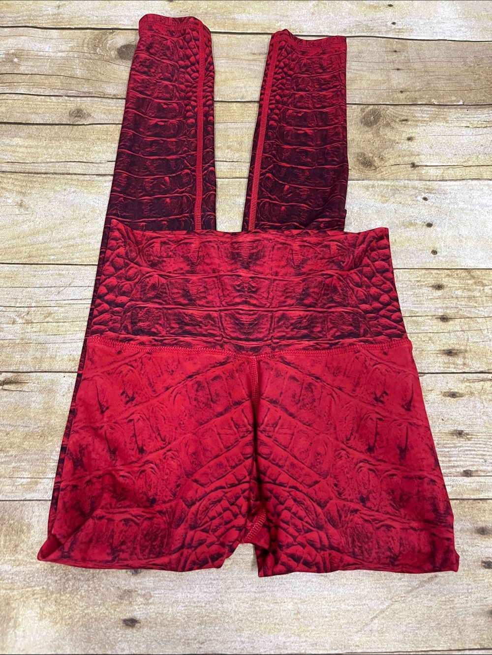 Niyama Sol Red High-Waist Sculpting Leggings size XS